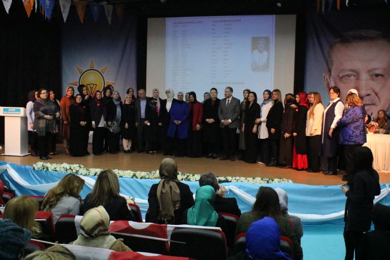 AK Parti Kadın Kolları Kongresi Yapıldı