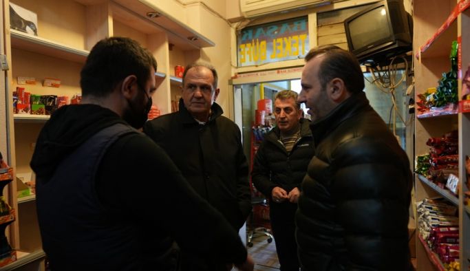 Başkan Vekili Mustafa Tutuk Esnaf Ziyaretlerine Devam Ediyor