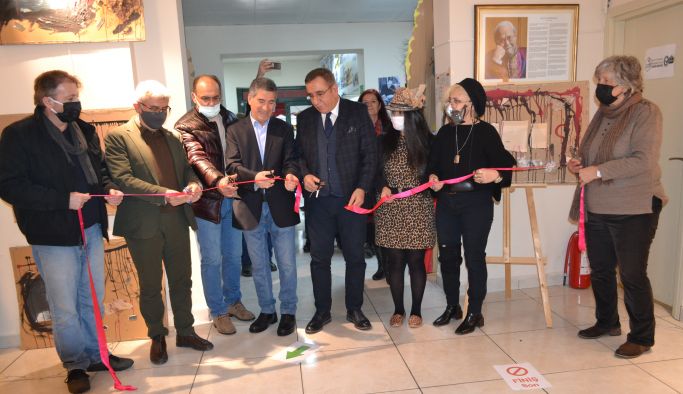Yalova'da "Barış Kadınları Enstelasyon Sergisi" açıldı
