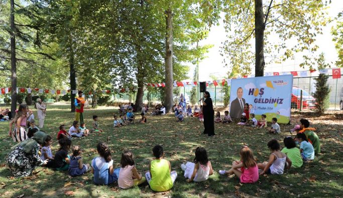 Yalova Belediyesi çocuk etkinlikleri devam etti