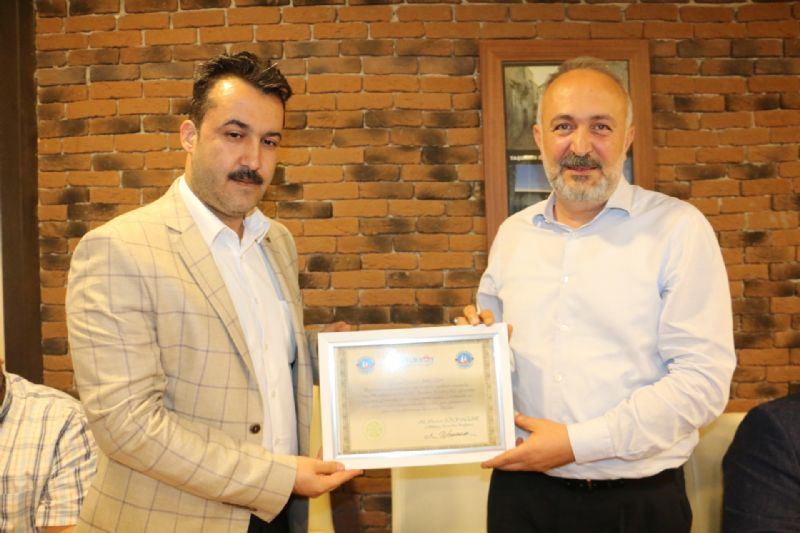 Çiftlikköy Belediye Başkan Yardımcısı Yavuz Akgüne veda