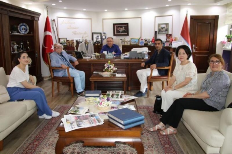 Japonya İstanbul Başkonsolosu Başkan Salmanı ziyaret etti