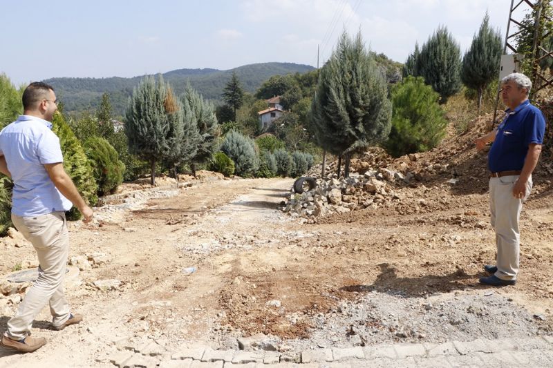 Soğucak Köyü kanalizasyon hattı yenilendi