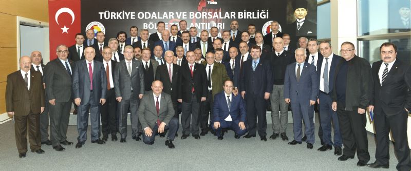 Marmara ve Trakya Bölge Toplantısı TOBBda yapıldı