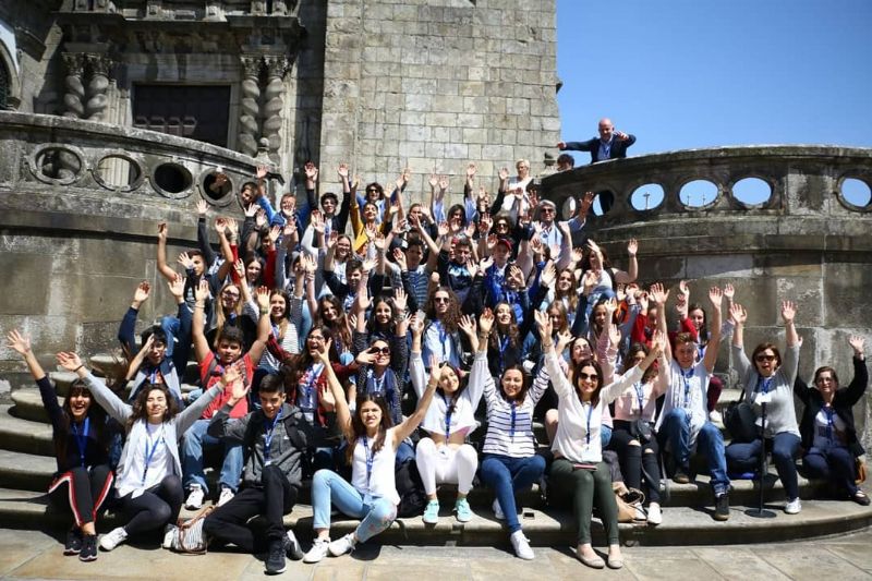 Doğa Koleji öğrencileri, Erasmus proje toplantısına katıldı