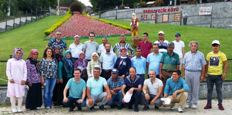 Karamanlı üreticiler Altınovayı ziyaret etti